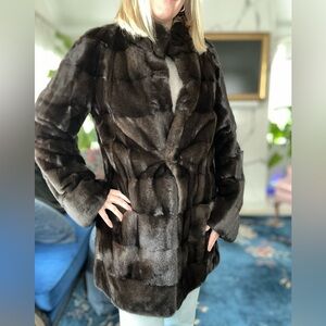 Blackglama Brown Fur Coat (pristine condition)
